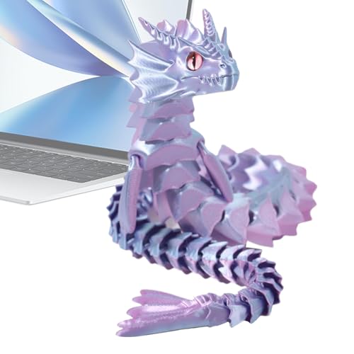 Zuasdvnk Flexible Gelenke Drache Zappelspielzeug, 3D-Gedruckter beweglicher Drache,3D-Gedruckter Drache mit flexiblen Gelenken, Fidget-Spielzeug - Drachenornament mit beweglichen Gelenken für Kinder, Zuasdvnk Flexible Gelenke Drache Zappelspielzeug, 3D-Gedruckter beweglicher Drache,3D-Gedruckter Drache mit flexiblen Gelenken, Fidget-Spielzeug - Drachenornament mit beweglichen Gelenken für Kinder, von Zuasdvnk