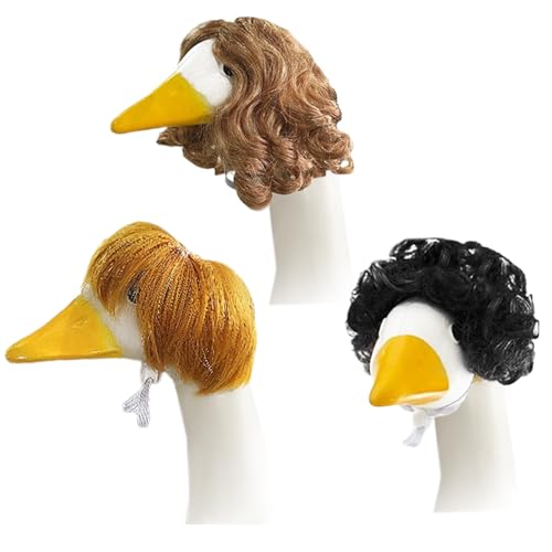 Zuasdvnk Garten Enten Perücke,3 Stücke Niedlicher Rasen Enten Statuen Kopfschmuck - Dekorative Verkleidung Kopfschmuck Für Ostern Weihnachten Hochzeitsfeier Zuasdvnk Garten Enten Perücke,3 Stücke Niedlicher Rasen Enten Statuen Kopfschmuck - Dekorative Verkleidung Kopfschmuck Für Ostern Weihnachten Hochzeitsfeier von Zuasdvnk