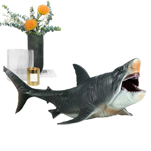 Zuasdvnk Haifisch-Figuren - Realistische Hai-Figur Für Kinder - Pädagogisches Lernspielzeug, Dekoratives Sammlerstück Für Meereskunde, Deko & Sammlungen Zuasdvnk Haifisch-Figuren - Realistische Hai-Figur Für Kinder - Pädagogisches Lernspielzeug, Dekoratives Sammlerstück Für Meereskunde, Deko & Sammlungen von Zuasdvnk