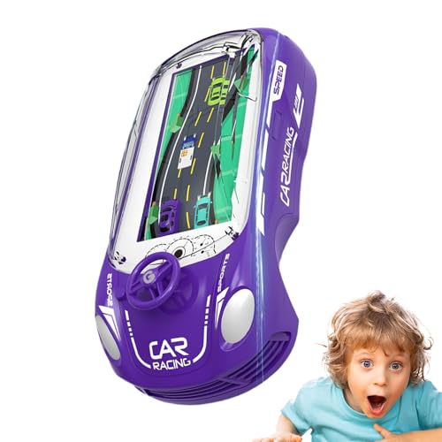 Zuasdvnk Handheld -Spielekonsole für Kinder, Handheld -Spiele für Kinder - Handheld Racing Car Game,Simulationsabenteuer Fahrzeugfahrzeug für Kinder Kinder Kleinkind Teenager Girl Boy von Zuasdvnk