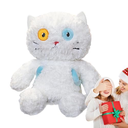 Zuasdvnk Katzengefüllte Spielzeug, süße Katzenplüschungen | Süße Kuschelkatze Plüsch,Kopf Rotatable Plüschkätzchen Spielzeugwurf Kissen, lebhafte lustige Plüsch für Home Schlafzimmersofa Zuasdvnk Katzengefüllte Spielzeug, süße Katzenplüschungen | Süße Kuschelkatze Plüsch,Kopf Rotatable Plüschkätzchen Spielzeugwurf Kissen, lebhafte lustige Plüsch für Home Schlafzimmersofa von Zuasdvnk
