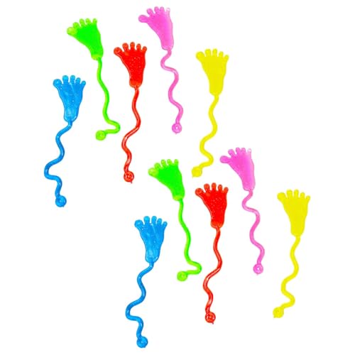 Zuasdvnk Klebrige Füße für Kinder, dehnbares Fußspielzeug,10x dehnbares sensorisches Spielzeug - Neuheit Vergnügungen für Geburtstag Goodie Bag Stuffers, Osterkorbfüller Zuasdvnk Klebrige Füße für Kinder, dehnbares Fußspielzeug,10x dehnbares sensorisches Spielzeug - Neuheit Vergnügungen für Geburtstag Goodie Bag Stuffers, Osterkorbfüller von Zuasdvnk