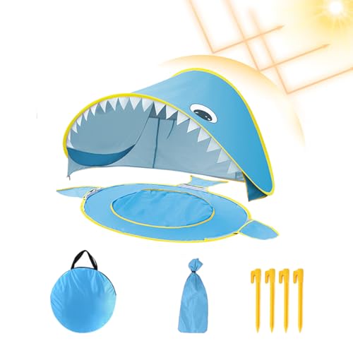 Zuasdvnk Outdoor -Zelt für Kinder, Spielhauszelt, Cartoon Beach Play Tent, Faltbares Spielhaus mit integriertem kleinem Pool, wasserdichtes Baby außerhalb Sonnenschatten für Kinder Mädchen Zuasdvnk Outdoor -Zelt für Kinder, Spielhauszelt, Cartoon Beach Play Tent, Faltbares Spielhaus mit integriertem kleinem Pool, wasserdichtes Baby außerhalb Sonnenschatten für Kinder Mädchen von Zuasdvnk