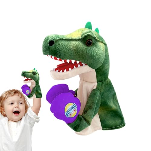 Zuasdvnk Plüschpuppen | Dinosaurier-Plüsch-Handpuppen - Weiche Dinosaurier-Handpuppen, Dinosaurier-Spielzeug, Geburtstagsgeschenk für Mädchen und Jungen, Kinder von Zuasdvnk