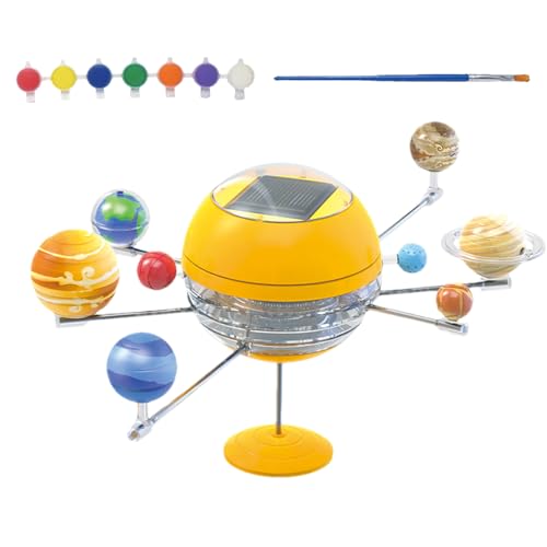 Zuasdvnk Solar -System -Modell -Kit, Solar -System -Projekt -Kit | Planet Craft | Planetarium Geografisches Spielzeug für Familien Erwachsene Teenager Hinterhof Beach Exploration Aktivität von Zuasdvnk