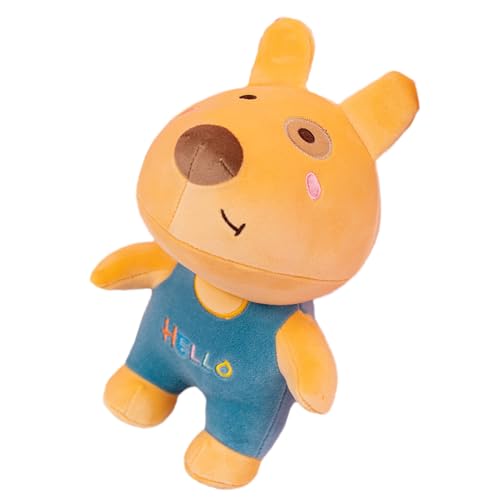 Zuasdvnk Stofftierhund, ausgestopfter Hund Spielzeug | 9,06-Zoll süße gelbe Cartoon Hund Doll,Weich gefüllte tierspielzeug Home Schlafzimmer Dekoration Puppy Kissen für Wohnzimmer Zuasdvnk Stofftierhund, ausgestopfter Hund Spielzeug | 9,06-Zoll süße gelbe Cartoon Hund Doll,Weich gefüllte tierspielzeug Home Schlafzimmer Dekoration Puppy Kissen für Wohnzimmer von Zuasdvnk