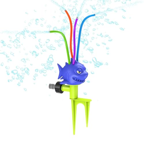 Zuasdvnk Wassersprinkler für den Garten,Kindergartensprinkler | Verstellbares Wassersprühspielzeug | Bewässerungswerkzeug in Form von Meereslebewesen für Strände, Gärten, Schwimmbäder, von Zuasdvnk