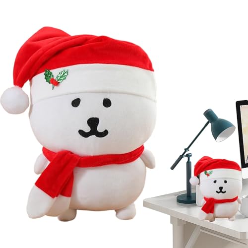 Zuasdvnk Weihnachtspuppe, schmuck für Weihnachten | Plüsch-Stofftier, süße weiße -Weihnachtspuppen,Sammelbare Weihnachtsornamente, schönes Dekokissen für das Wohnzimmer Zuasdvnk Weihnachtspuppe, schmuck für Weihnachten | Plüsch-Stofftier, süße weiße -Weihnachtspuppen,Sammelbare Weihnachtsornamente, schönes Dekokissen für das Wohnzimmer von Zuasdvnk
