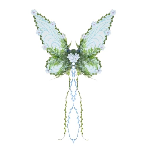 Fairy Wings Adult, Halloween Feenflügel, Realistische Flügel, Kostümzubehör, Festivalparty Zubehör, Für Bühnenauftritte, Fantasy Photoshoots, Festivalbesucher von Zubehors