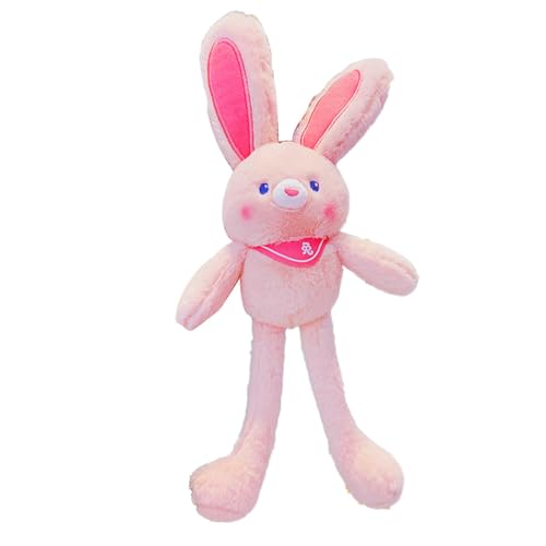 Zubehors Easter Fun Interactive Stretchy Design Plush, Pull-Up Bunny Toy Keychain, Rabbit Plush Toy, Handmade Soft Rabbit Keychain, Stress Relief Stuffed Pendant Gift for Birthday von Zubehors