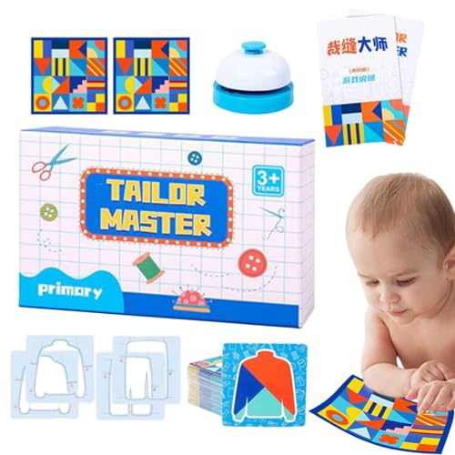 Zubehors Form-Matching-Spiel, Form-Lernspielzeug,Lernspielspielzeug zur Formfarbenerkennung - Farbanpassungsspiel zum Zeichnen für Kinder, enthält 40 Karten für Kinder, 2 Spieler, von Zubehors