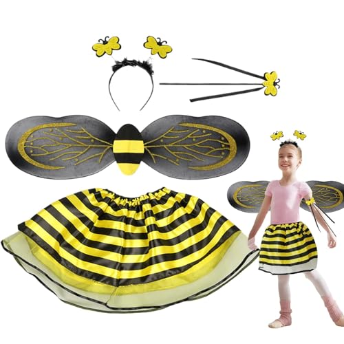 Zubehors Kid Bee Dress -up, ausgefallene Kleidung mit Flügelstadband Zubehors Kid Bee Dress -up, ausgefallene Kleidung mit Flügelstadband von Zubehors
