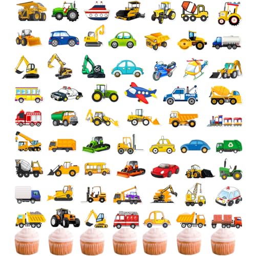 (2 in 1)50 Stück Cupcake-Topper, Krankenpflege-Abschluss-Cupcake, medizinischer Rn-Doktor, Krankenschwester-Motto-Partyzubehör (construction 3) von Zuisytm