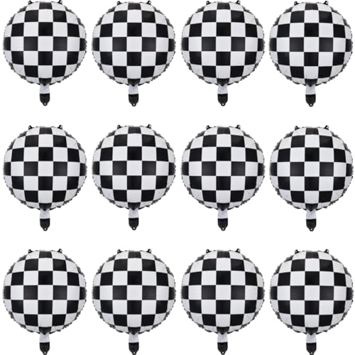 12 Stück 18 Zoll Racing Ballons Mylar Ballons für Geburtstag, Baby-Dusche, Racing Party Dekoration 12 Stück 18 Zoll Racing Ballons Mylar Ballons für Geburtstag, Baby-Dusche, Racing Party Dekoration von Zuisytm