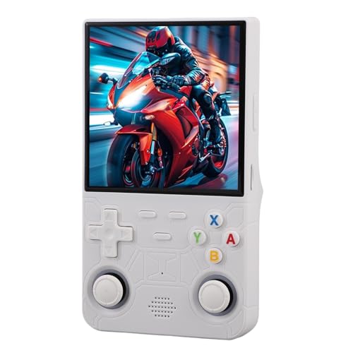Zunate Retro Handheld Game Console, 4,0 "HD -Bildschirm Tragbare Retro -Gaming -Konsole mit Dual 3D Joystick, 30+ Simulatoren, Unterstützt die WiFi -OTG -Schnittstelle (64G) von Zunate
