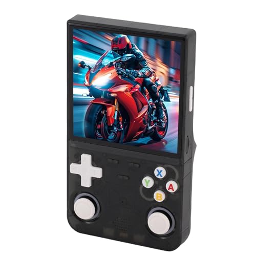 Zunate Retro Handheld Game Console, Tragbare Retro -Gaming -Konsole mit Dual 3D Joystick, 4,0 "HD -Bildschirm, 30+ Mainstream -Simulatoren, Unterstützt WiFi OTG (128G) von Zunate
