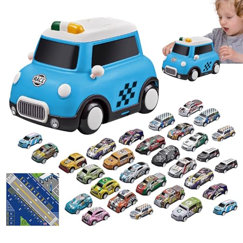 Fahrzeug zurückziehen | Race Car Playset Back Back Kleinkindspiele | Interaktive Reibungsfahrzeuge, Bildungsspielzeug für Kinder, Goodie -Bag -Stuffers, Klassenzimmerbelohnungen Fahrzeug zurückziehen | Race Car Playset Back Back Kleinkindspiele | Interaktive Reibungsfahrzeuge, Bildungsspielzeug für Kinder, Goodie -Bag -Stuffers, Klassenzimmerbelohnungen von Zunetsutock