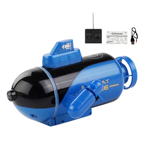 Fernbedienungs -U -Boot - Wiederaufladbares Mini -Spielzeug, Wasserfestes RC -Unterwasserboot | USB -U -Boot Für Nukleare Design, Drahtlose Fernbedienungspool -Spielzeug Für Kinder Erwachsene Seen Sch von Zunetsutock