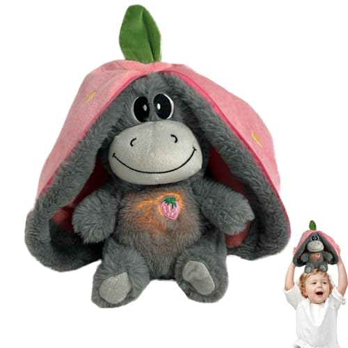 Plüschkomfortpuppe - Schlafenkumpel kuscheln Sanfte Schlafhilfe beruhigende Plüschpuppe, Cartoon Tierplüschungen mit realistischen Bewegungslichtern und Musik für die frühe Bildung kombiniert weich Plüschkomfortpuppe - Schlafenkumpel kuscheln Sanfte Schlafhilfe beruhigende Plüschpuppe, Cartoon Tierplüschungen mit realistischen Bewegungslichtern und Musik für die frühe Bildung kombiniert weich von Zunetsutock