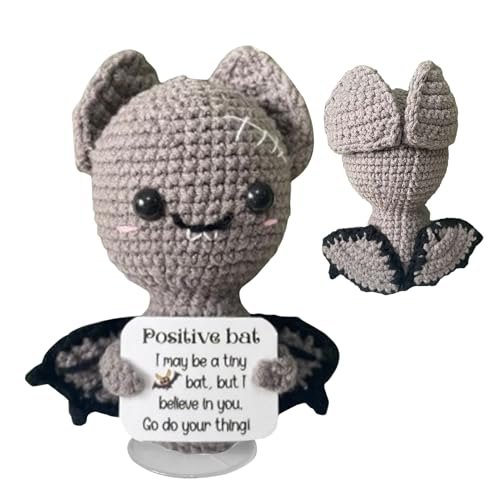 Zunetsutock Fledermauspuppe, gehäkelt, , Mini-Plüschtier, Spielzeug, Taschengröße, gestrickt, gesunde Handarbeit, Keeprsake Frauen, Männer, Freunde, weich Zunetsutock Fledermauspuppe, gehäkelt, , Mini-Plüschtier, Spielzeug, Taschengröße, gestrickt, gesunde Handarbeit, Keeprsake Frauen, Männer, Freunde, weich von Zunetsutock