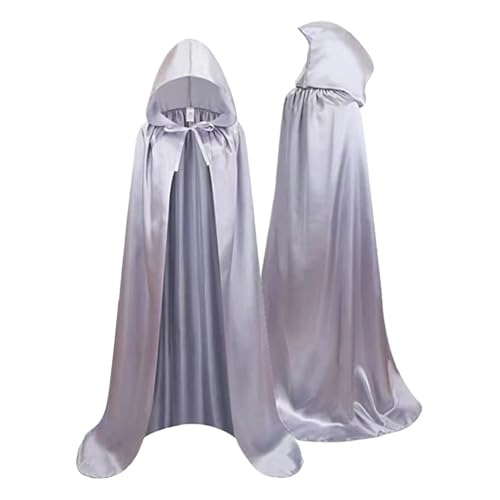 Zunetsutock Halloween-Umhang – Langer Umhang 150 cm Hexenkostüm mit Kapuze für Halloween, Cosplay, atmungsaktiv, für Partys, , Mädchen, Kostümbegeisterte Zunetsutock Halloween-Umhang – Langer Umhang 150 cm Hexenkostüm mit Kapuze für Halloween, Cosplay, atmungsaktiv, für Partys, , Mädchen, Kostümbegeisterte von Zunetsutock