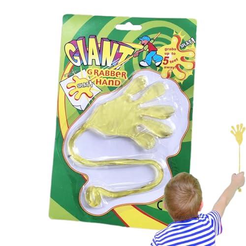 Zunetsutock Klebrige Hände für Kinder | Kreative Klebe Hände für Mädchen - Preise im Klassenzimmer, Elastisches Make-up-Spielzeug für Zuhause, Schule, Outdoor, Reisen von Zunetsutock