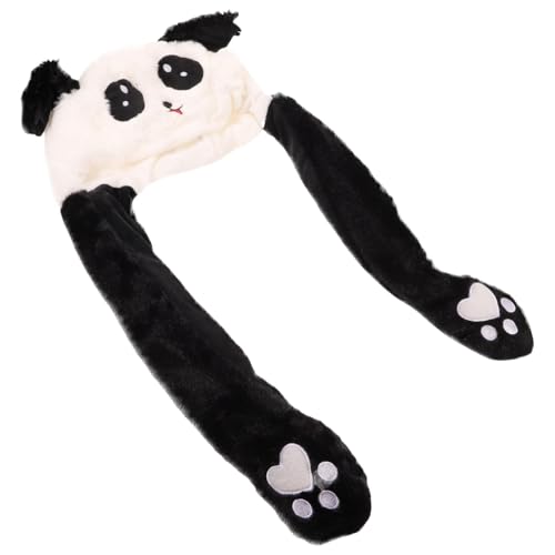 Zunetsutock Panda-Tiermütze, neuartige Plüsch-Kopfbedeckung – leuchtende Winter-Tier-Kopfbedeckung, lustige Tier-Hoodie-Hüte mit beweglichen Ohren für Rollenspielpartys Zunetsutock Panda-Tiermütze, neuartige Plüsch-Kopfbedeckung – leuchtende Winter-Tier-Kopfbedeckung, lustige Tier-Hoodie-Hüte mit beweglichen Ohren für Rollenspielpartys von Zunetsutock