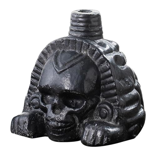Zunetsutock Schädelkopftrickspielzeug - klingende Schreie Pfeife Schädelkopf Figur | 9 cm/3,54 Zoll menschliches Skelettschädel, Heimtischdekoration für Weihnachten, Halloween, Geburtstag Zunetsutock Schädelkopftrickspielzeug - klingende Schreie Pfeife Schädelkopf Figur | 9 cm/3,54 Zoll menschliches Skelettschädel, Heimtischdekoration für Weihnachten, Halloween, Geburtstag von Zunetsutock
