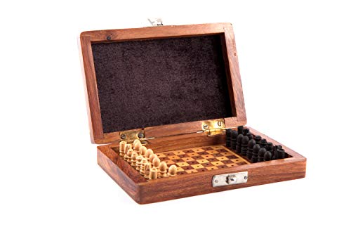 Schach Schachspiel Steckschach Holz Reise Mitnehmen Unterwegs Schach Schachspiel Steckschach Holz Reise Mitnehmen Unterwegs von Zunftbedarf.de