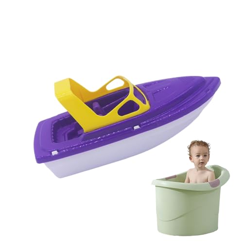 Bootsspielzeug, Spielzeugboote für die Badewanne - lustiges schwimmendes Boot für Schwimmbad und Bad, farbenfrohe schwimmendes Spielzeug für Babys und Kinder, ideal für Wasserspiele, Bad und Wasserzei von Zunishaone