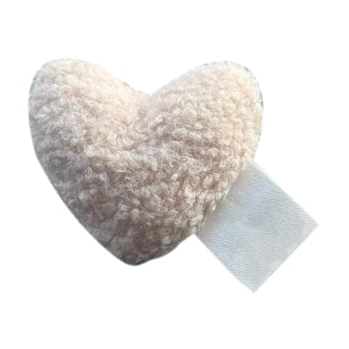 Dashboard Plush Decor - Elegantes und weiches Autoornament, dekoratives automatisches Zubehör für personalisierten Stil, Plüsch-Herz-Dekoration für Auto-Liebhaber, Ornament von Zunishaone