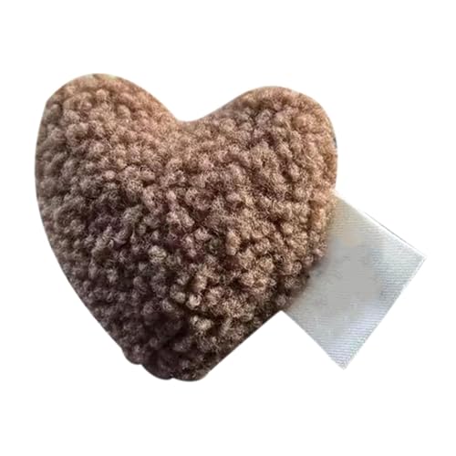 Dashboard Plush Decor - Elegantes und weiches Autoornament, dekoratives automatisches Zubehör für personalisierten Stil, Plüsch-Herz-Dekoration für Auto-Liebhaber, Ornament von Zunishaone