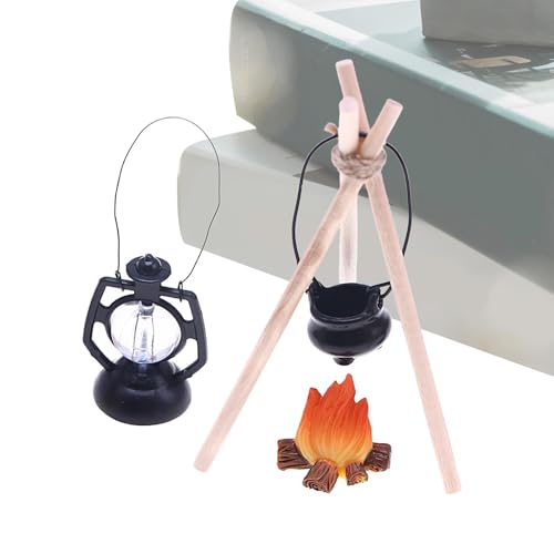 Décorations de feu de camp, faux ornement de feu de camp | réaliste de maison de poupé, artisanat créatif pour décoration de feu, effet lumineux réaliste pour maison de poupé et accessoir Décorations de feu de camp, faux ornement de feu de camp | réaliste de maison de poupé, artisanat créatif pour décoration de feu, effet lumineux réaliste pour maison de poupé et accessoir von Zunishaone