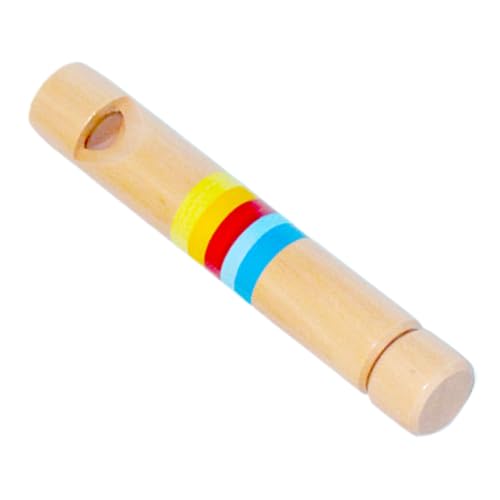 Flöte für Kinder – Pfeife, Holz | interaktives pädagogisches Musikspielzeug zur Entwicklung der Koordination des Babys, Zubehör zum Erwachen von Musik, handgefertigt, originelles Lerngeschenk von Zunishaone