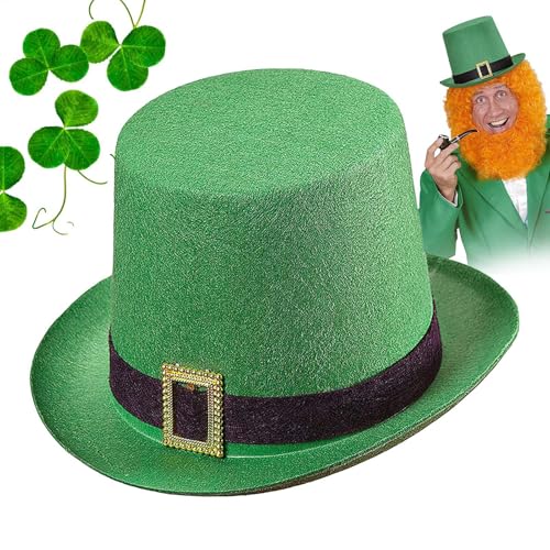 Grüner -Hut zum St. Patrick's Day – irischer Elfhut für Partys | Irisches Partyzubehör, ideal für Heimdekoration und St. Patrick's Day Kostüme. von Zunishaone