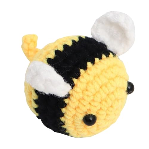 Häkeln Spielzeug - Handgemachte Cartoon-Puppe, Weiches Woll-Plüschspielzeug | Gestrickter Tierbegleiter, Bürodekoration, Tisch, S von Zunishaone