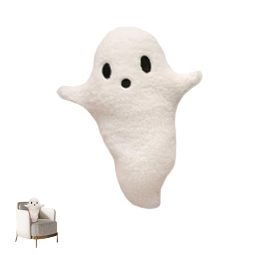Halloween Ghost Plush – Geisterspielzeug, gefülltes Cartoon-Geisterspielzeug, niedliches Kissen, weiches lustiges Plüsch-Puppe für Room Bed Couch Display für Kinder, zum Kuscheln für Mädchen Halloween Ghost Plush – Geisterspielzeug, gefülltes Cartoon-Geisterspielzeug, niedliches Kissen, weiches lustiges Plüsch-Puppe für Room Bed Couch Display für Kinder, zum Kuscheln für Mädchen von Zunishaone