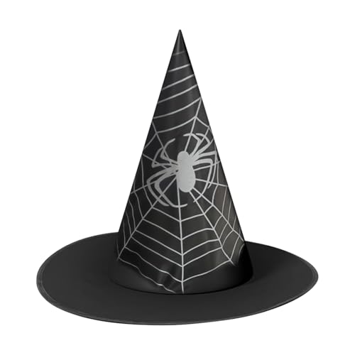 Halloween-Hexenhut – Robustes Polyestergewebe, schwarzes Kegeldesign | Strapazierfähige Polyesterkonstruktion mit weicher Struktur, elegantes Finish für Gartendekoration, Kostümpartys und Halloween Halloween-Hexenhut – Robustes Polyestergewebe, schwarzes Kegeldesign | Strapazierfähige Polyesterkonstruktion mit weicher Struktur, elegantes Finish für Gartendekoration, Kostümpartys und Halloween von Zunishaone