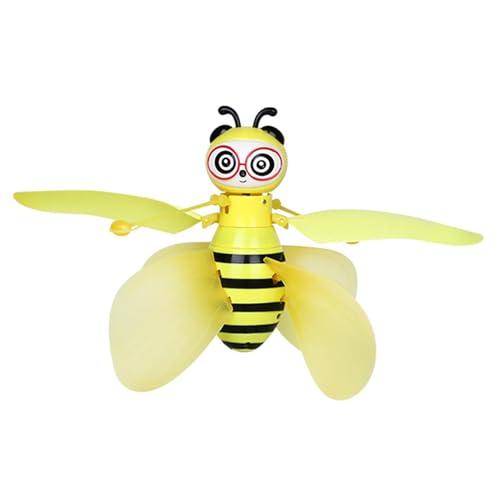Handsensor fliegendes Spielzeug - Wiederaufladbare fliegende Biene | Die Schwebe-Infrarot-Erkennung fördert aktives Spielen und die Entwicklung der motorischen Fähigkeiten für Gartenspiele von Zunishaone