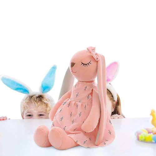 Hase mit flexiblem , niedliche Hasenpuppe, auf der Suche nach Kinderspielzeug, Ostergeschenk, entzückende Dekoration für Schlafzimmer, Bett, Wiege oder Wohnzimmer von Zunishaone