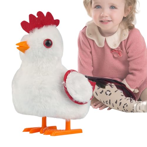 Hühnerspielzeug – Plüschkörper, mit animierter Bewegung und Ton | Elektrisches Kuscheltier mit Zwitschergeräuschen, interaktives Lernspielzeug für Kinder, Geschenkidee für Geburtstag und Vorschule Hühnerspielzeug – Plüschkörper, mit animierter Bewegung und Ton | Elektrisches Kuscheltier mit Zwitschergeräuschen, interaktives Lernspielzeug für Kinder, Geschenkidee für Geburtstag und Vorschule von Zunishaone
