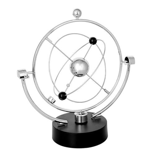 Orbital Elektrische Pendelkugeln – Orbital Swing Balls Büro Pendel Ball | Innovatives Schreibtischspielzeug | Dekoration für Büro zu Hause | Physikalisches Waage-Spielzeug für moderne Arbeitsbereiche von Zunishaone