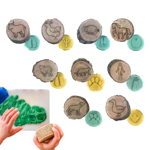 Paw Tierdruck-Stempel | Min Holzstempel – kreative Handabdruck-Stempel für Scrapbooking, DIY-Projekte, handgefertigte Karten, Kunstbedarf, von Zunishaone