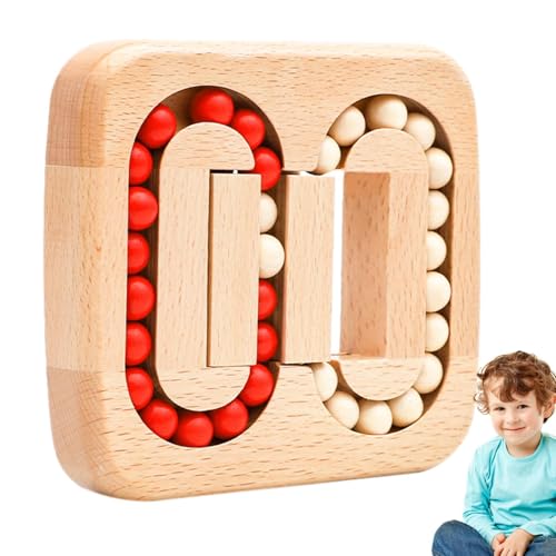Puzzle mit magischen Bohnen in Rotation – lustiges Fidget Spielzeug für Kinder und Erwachsene | Puzzlewürfel zur Linderung von sensorischem Stress bei Angst und ADHS | Lernhirn Teaser von Zunishaone