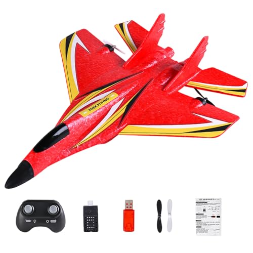 RC Flugzeug Kit - Leichtes Flugzeug Spielzeug A, Flyer im Freien | 2,4 GHz Ferngesteuertes Lernflugzeug, wiederaufladbarer Akku für Kinder, Erwachsene, Anfänger, wasserdichtes und langlebiges Design RC Flugzeug Kit - Leichtes Flugzeug Spielzeug A, Flyer im Freien | 2,4 GHz Ferngesteuertes Lernflugzeug, wiederaufladbarer Akku für Kinder, Erwachsene, Anfänger, wasserdichtes und langlebiges Design von Zunishaone