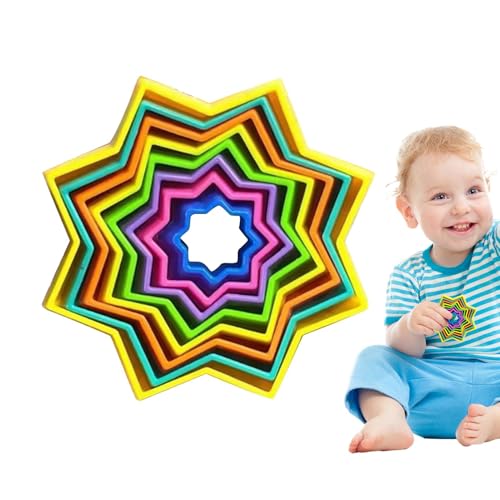 Zunishaone Anti-Stress-Spielzeug, sechseckiges sensorisches Spielzeug | 3D-Fingerspitzen-Spielzeug – Star Fidget Star, Lernspielzeug in Star Fidget, tragbar, sechseckige sensorische Würfel zur Zunishaone Anti-Stress-Spielzeug, sechseckiges sensorisches Spielzeug | 3D-Fingerspitzen-Spielzeug – Star Fidget Star, Lernspielzeug in Star Fidget, tragbar, sechseckige sensorische Würfel zur von Zunishaone
