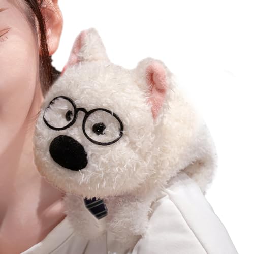 Zunishaone Armband Slap Hundearmband gefüllt mit Hund, Applaus Highland Dog Gossip Toys | Plüsworche, niedliche Hundearmbänder für Kinder, Kleinkinder und Mädchen von Zunishaone