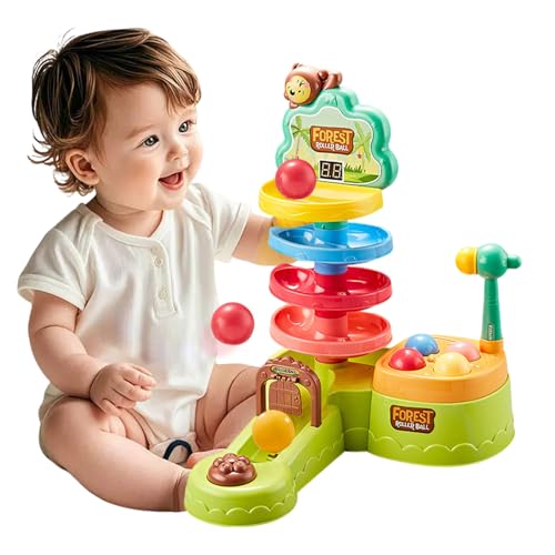 Zunishaone Ball Popper Game with Hammer Toy | Early Developmental Hammer Toys for todlers, Educational Pounding Activity for Kids 3-6 Years for Son, Daughter, Interactive Learning Toy for Boys von Zunishaone
