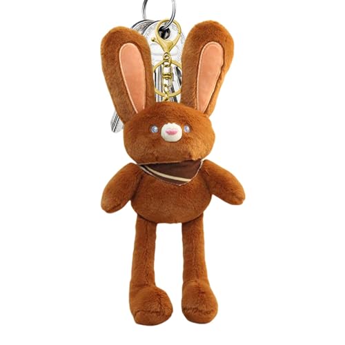 Zunishaone Gefüllter Rabbit, Plüschhase - ziehen die Ohren lustige Zaubersprüche, Plüschtier lustige Interaktionen, die Ohren von Kaninchen ziehen weiche Wanzen für von Zunishaone