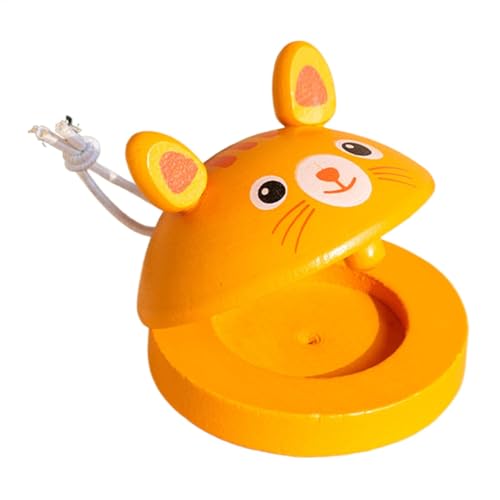 Zunishaone Handkastagnetten,Holzkastagnetten, Niedliche Tiermuster-Handpercussion-Kastagnetten mit Schnur, Musikinstrumente, Früherziehungsspielzeug für und Mädchen ab 3 Jahren Zunishaone Handkastagnetten,Holzkastagnetten, Niedliche Tiermuster-Handpercussion-Kastagnetten mit Schnur, Musikinstrumente, Früherziehungsspielzeug für und Mädchen ab 3 Jahren von Zunishaone